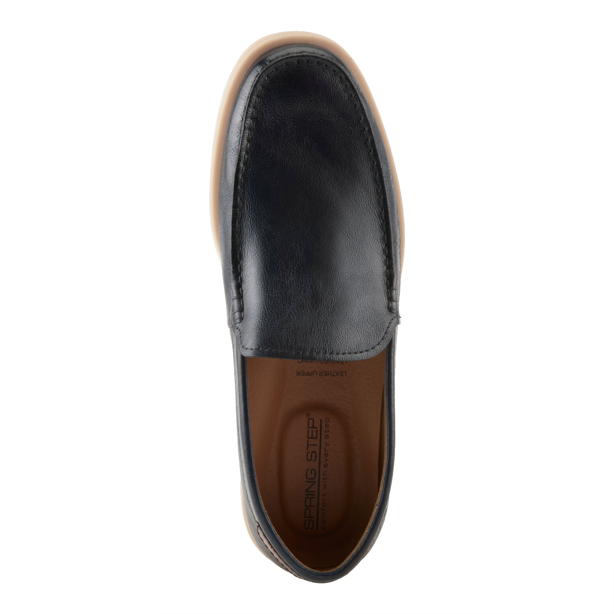 Hord men's slip-on dress shoes in Navy