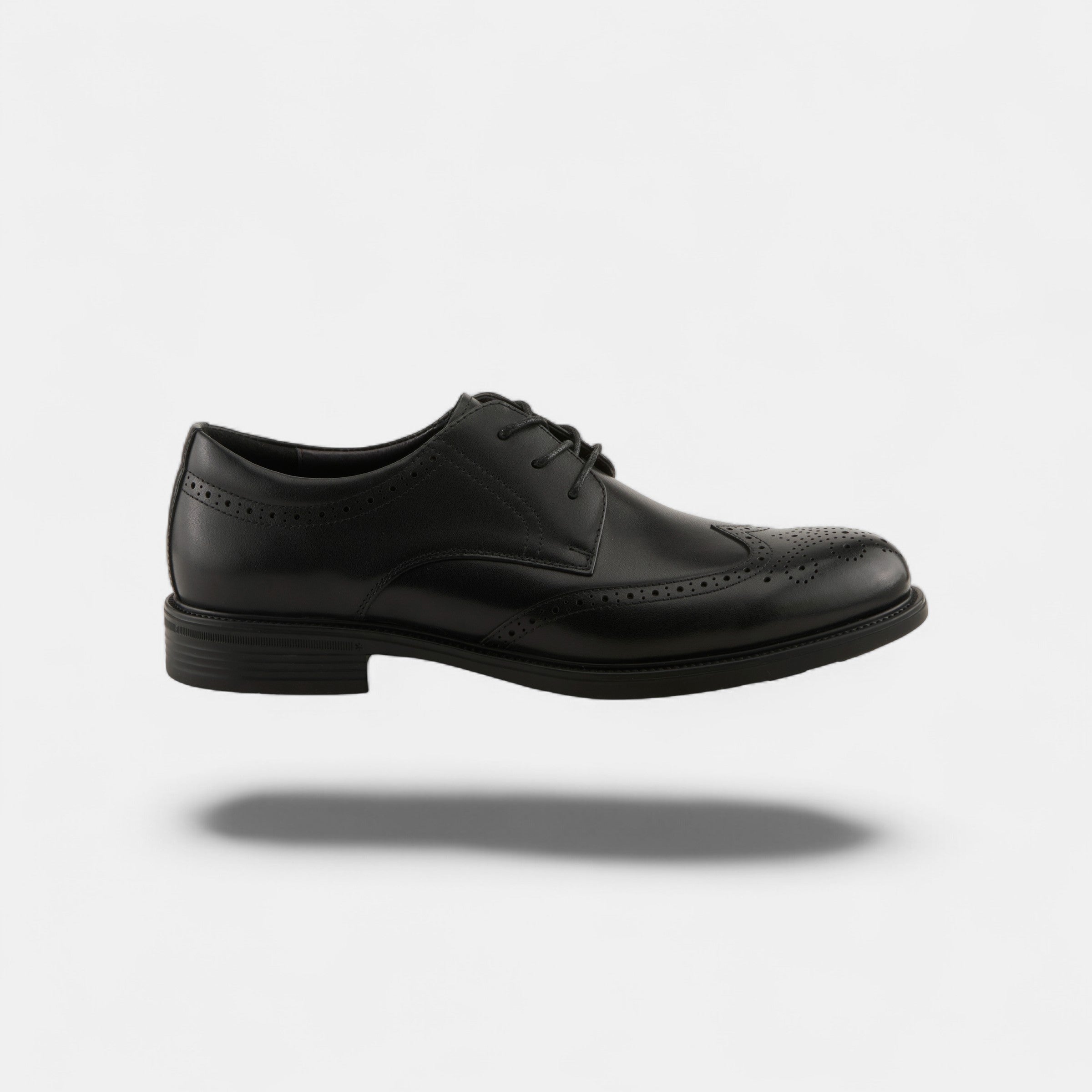 SPRING STEP MEN KOTAN BLACK SHOES