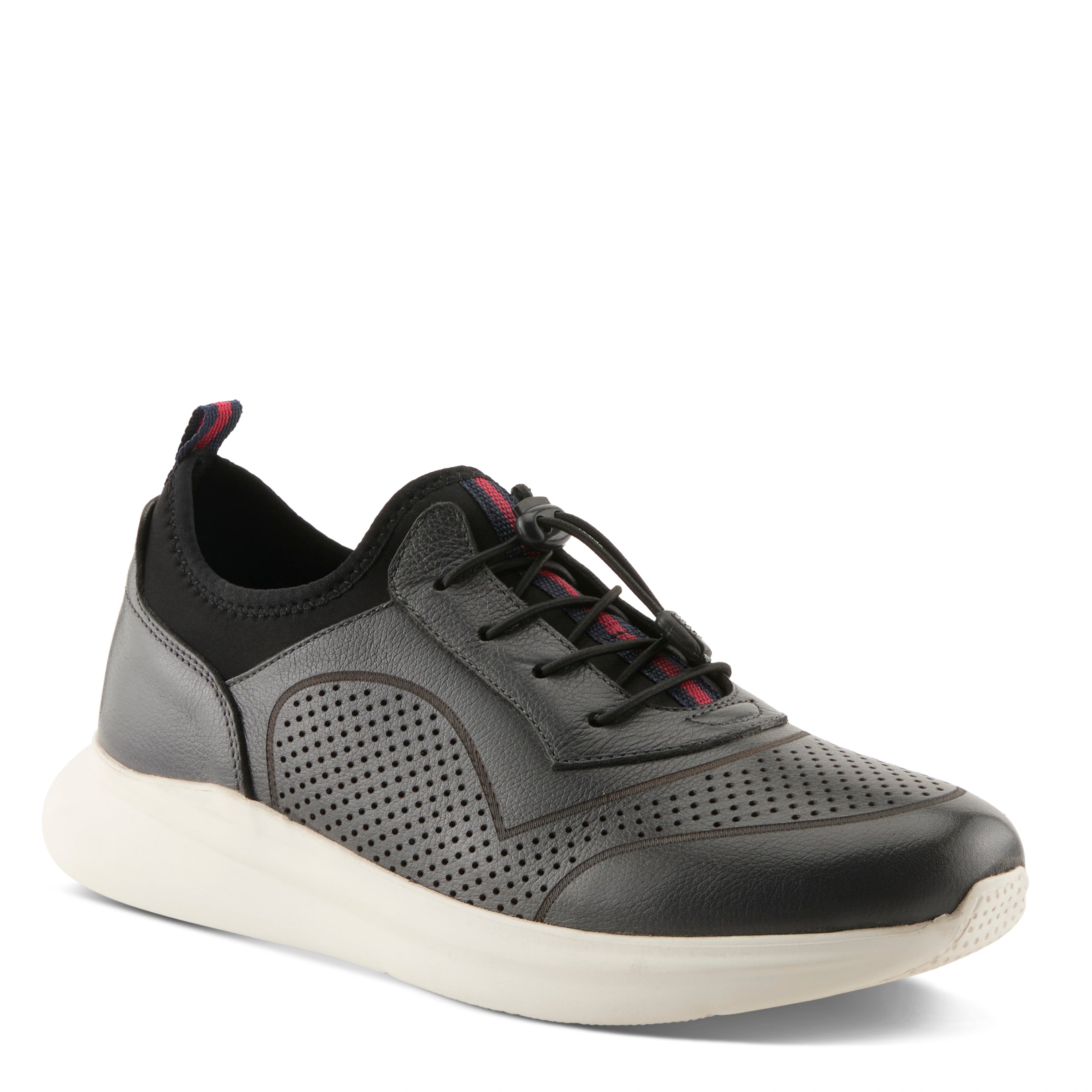 Kriss Charcoal men's lace-up casual sneakers in Default