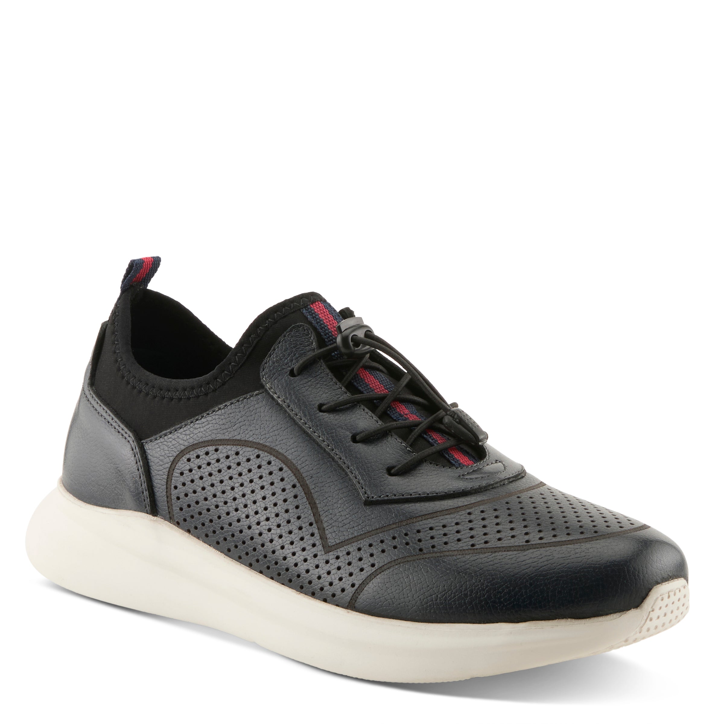 Kriss men's lace-up casual sneakers in Navy