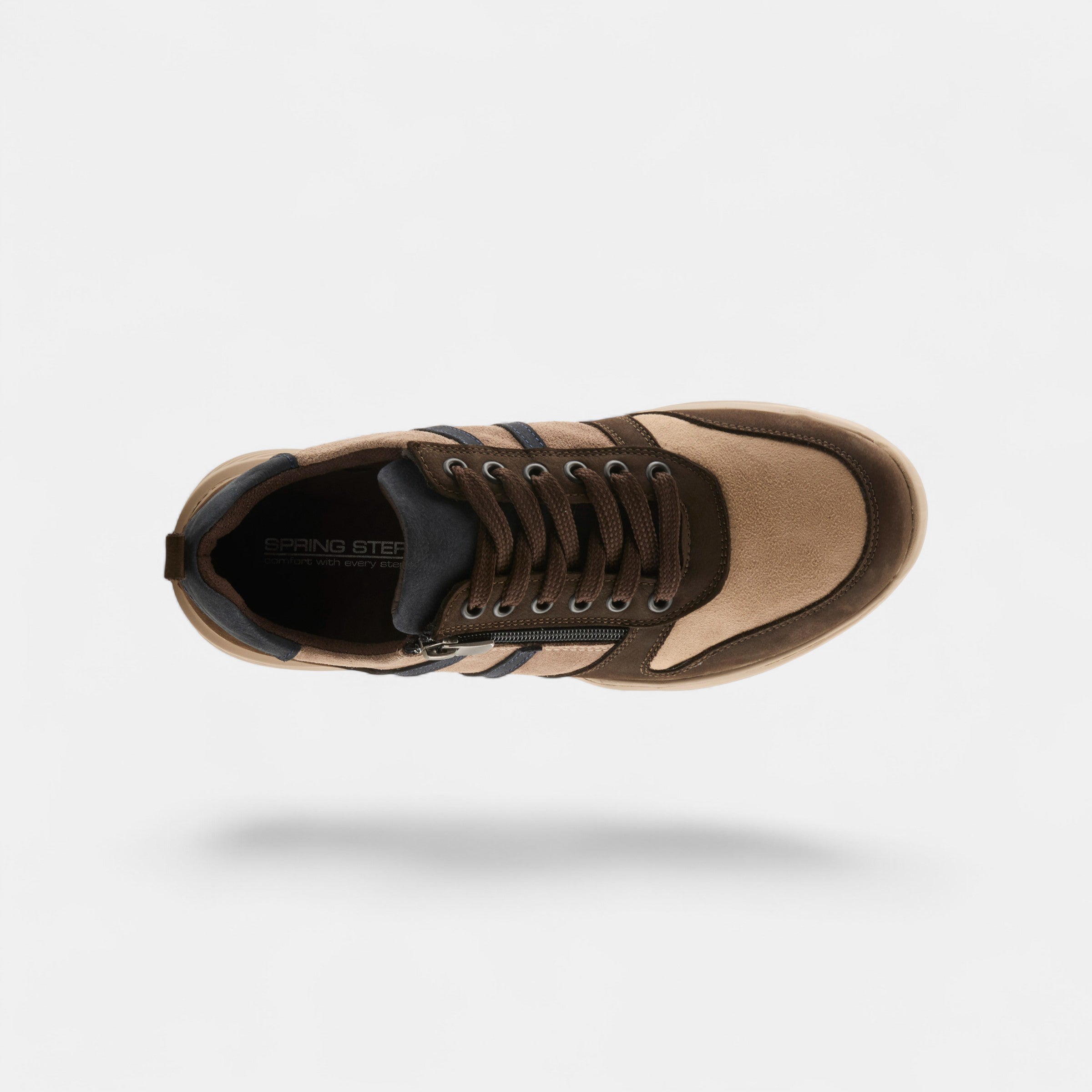 SPRING STEP MEN MELVIN TAUPE MULTI SNEAKERS