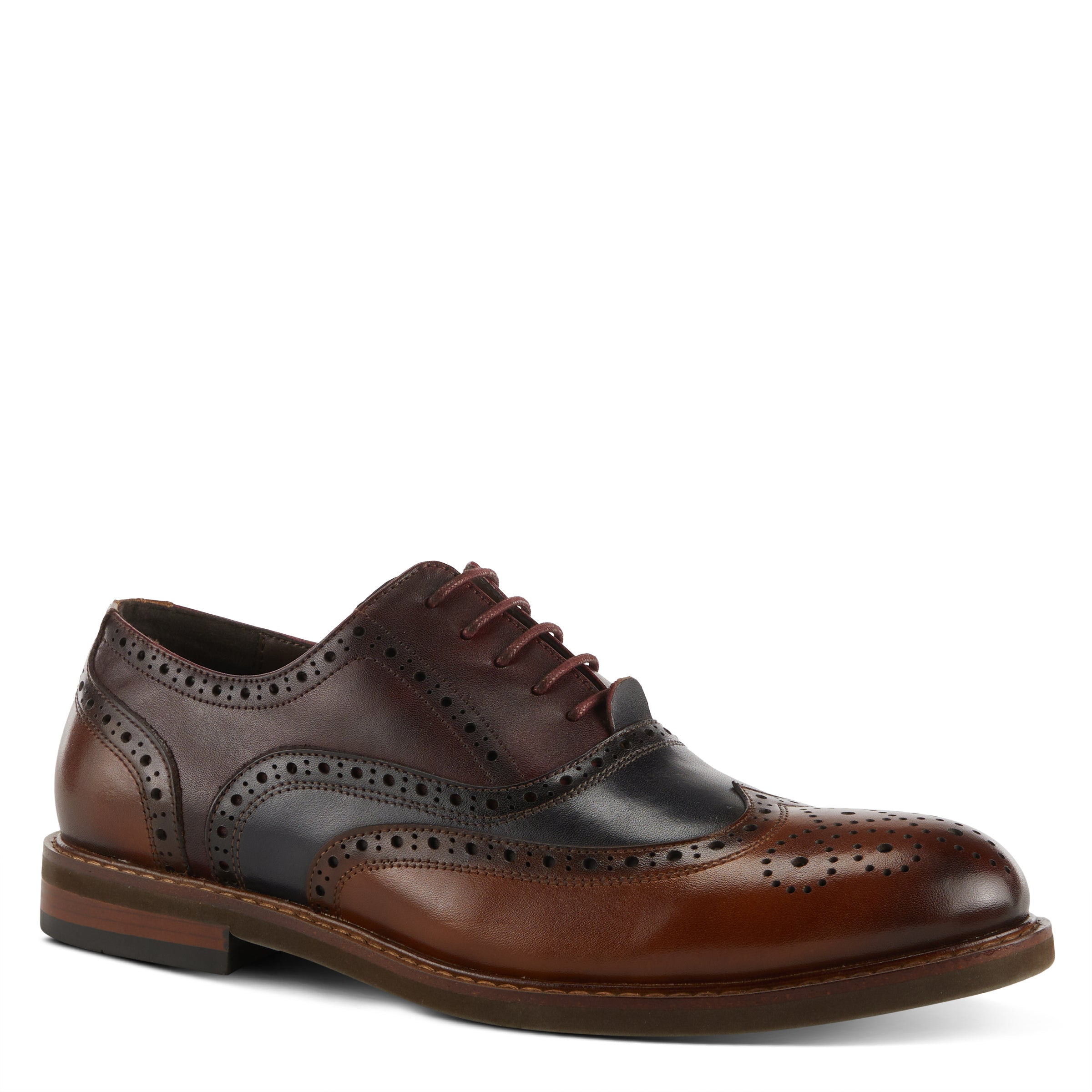Niko Bordeaux men's oxford casual shoes in Default
