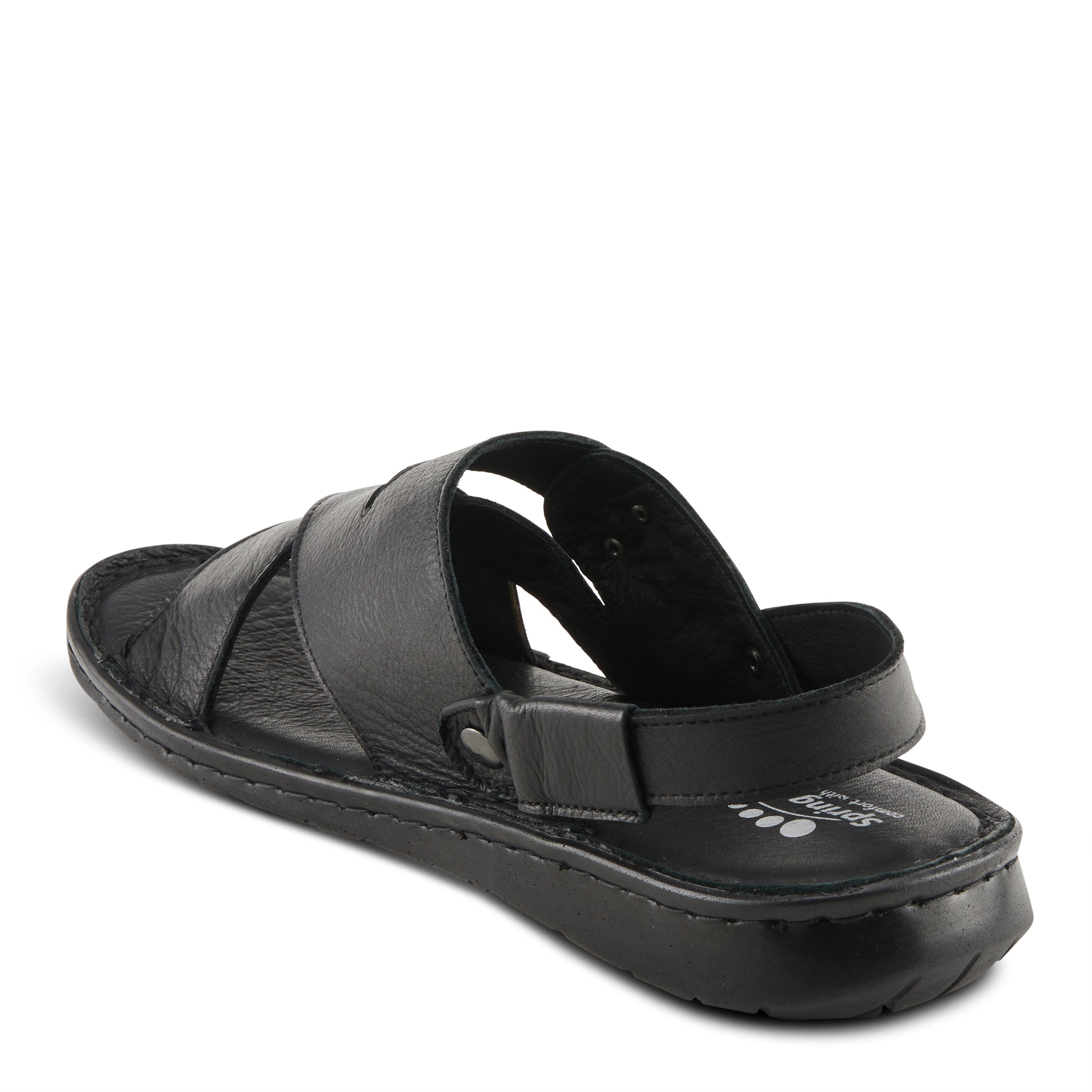 Nofar men's back-strap sandal in Black