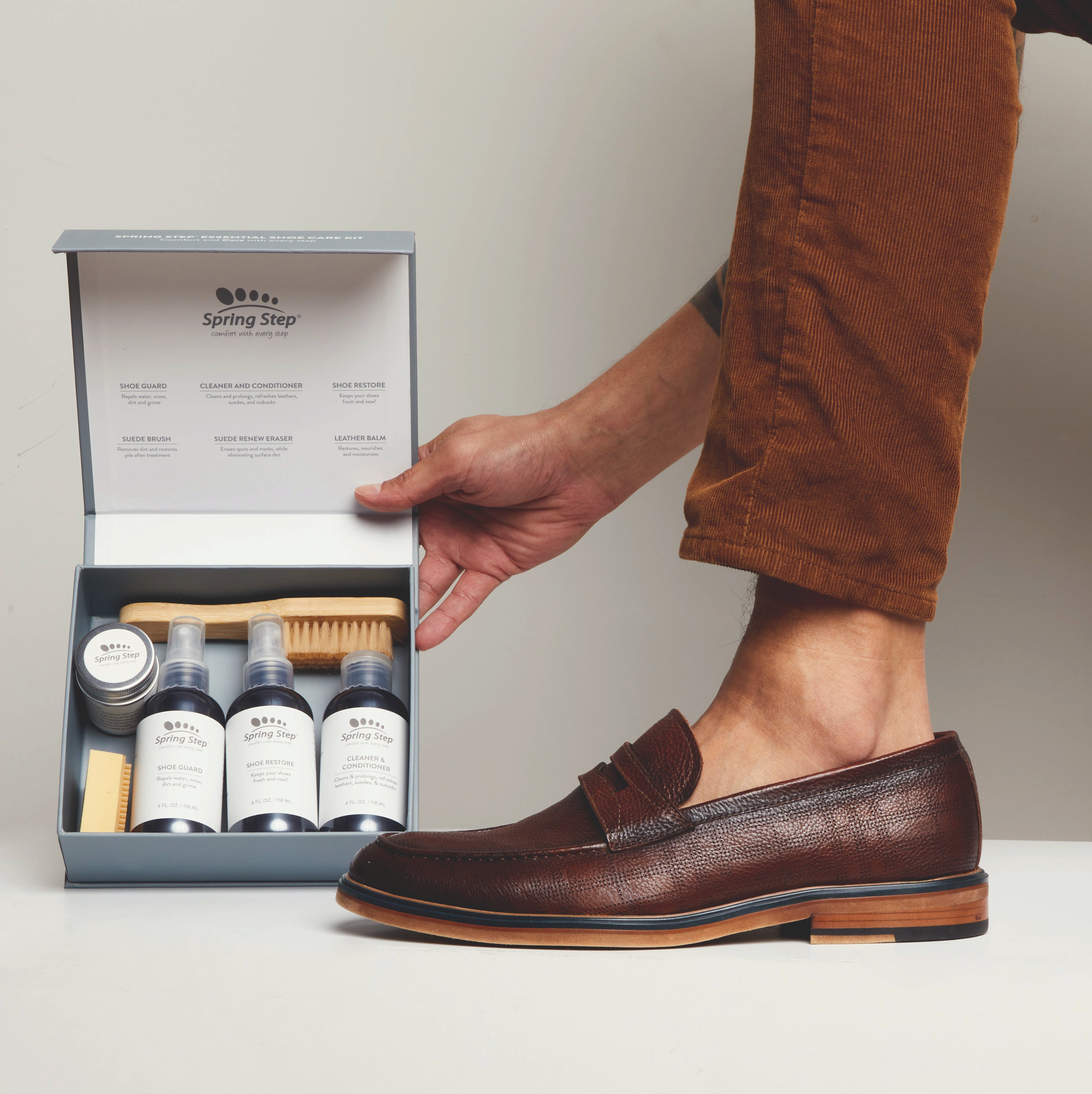 SPRING STEP SHOE CARE KIT