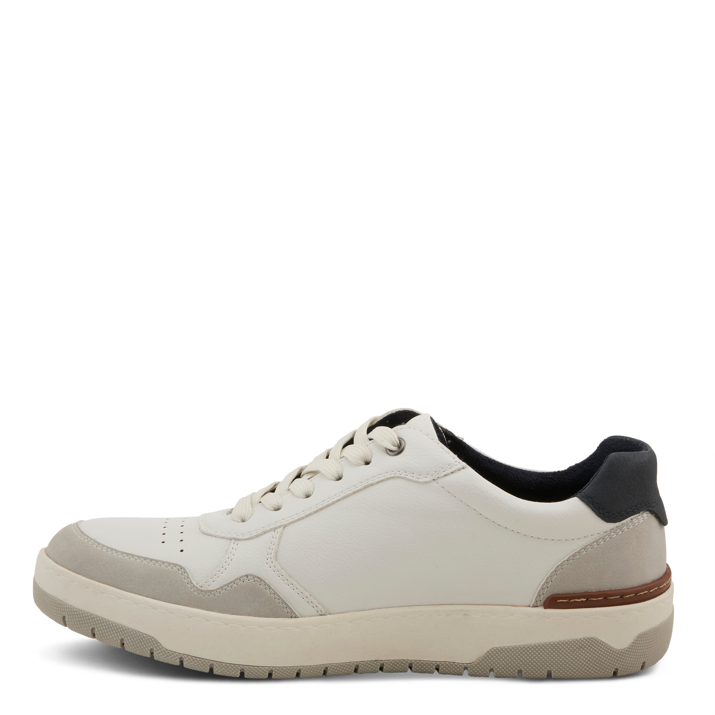 Syed White Multi men's lace-up casual sneakers in Default