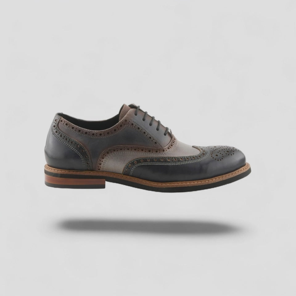 L'Artiste Men Niko Grey Multi Shoes | Spring Step Men